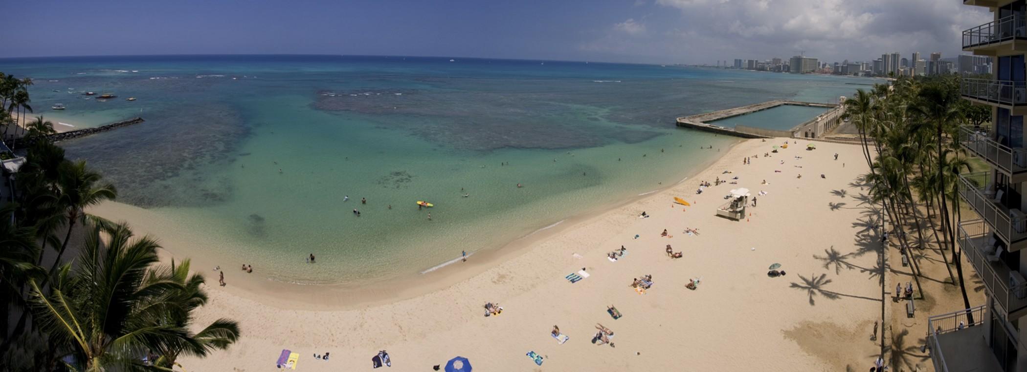 Kaimana Beach Hotel Χονολουλού Εξωτερικό φωτογραφία